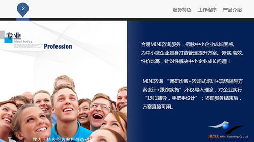 企業管理咨詢公司介紹ppt課件